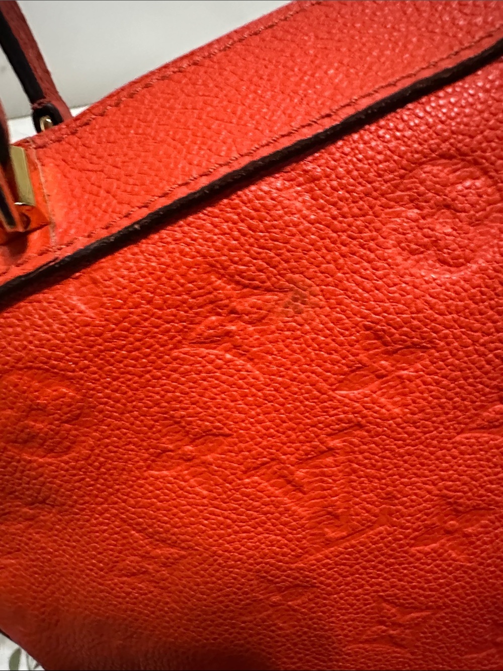 Louis Vuitton Bastille Orange Empreinte Leather - Picture 9 of 15